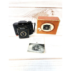 Vintage PD16 Clipper AGFA Ansco Camera in Original Box w/ Instruction Booklet